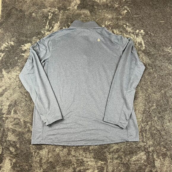 Stio Crester Half Zip Heather Blue Pullover Men's L Performance Stretch - Picture 10 of 12